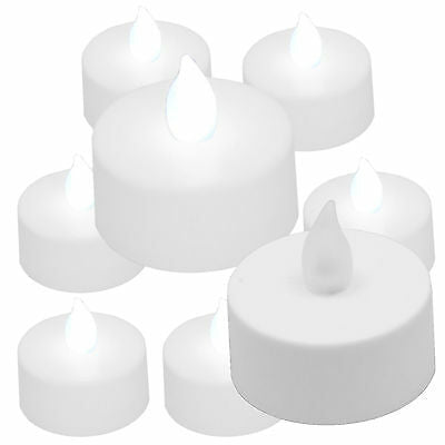 Romantic LED candle - White light (24 Pieces)