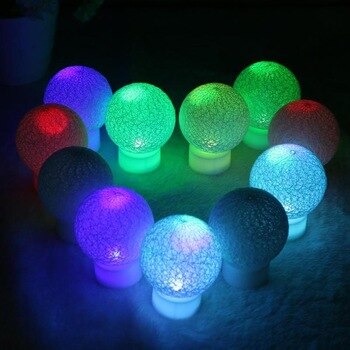 LED Dome Shaped Tea Lights Multiple colours (24 Pieces)