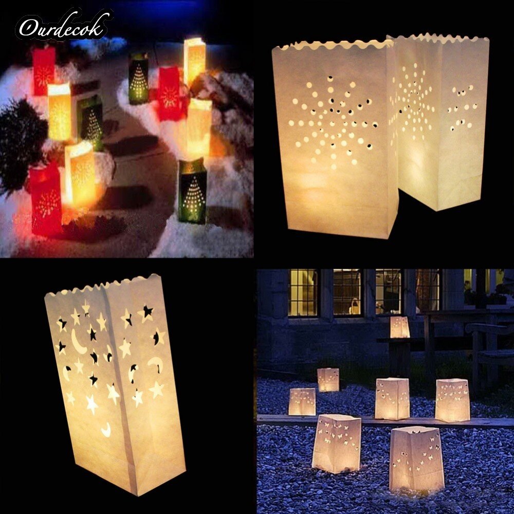 Romantic LED candle - White light (24 Pieces)