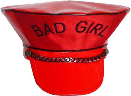 Bad Girl Biker Hat (4 Pieces)