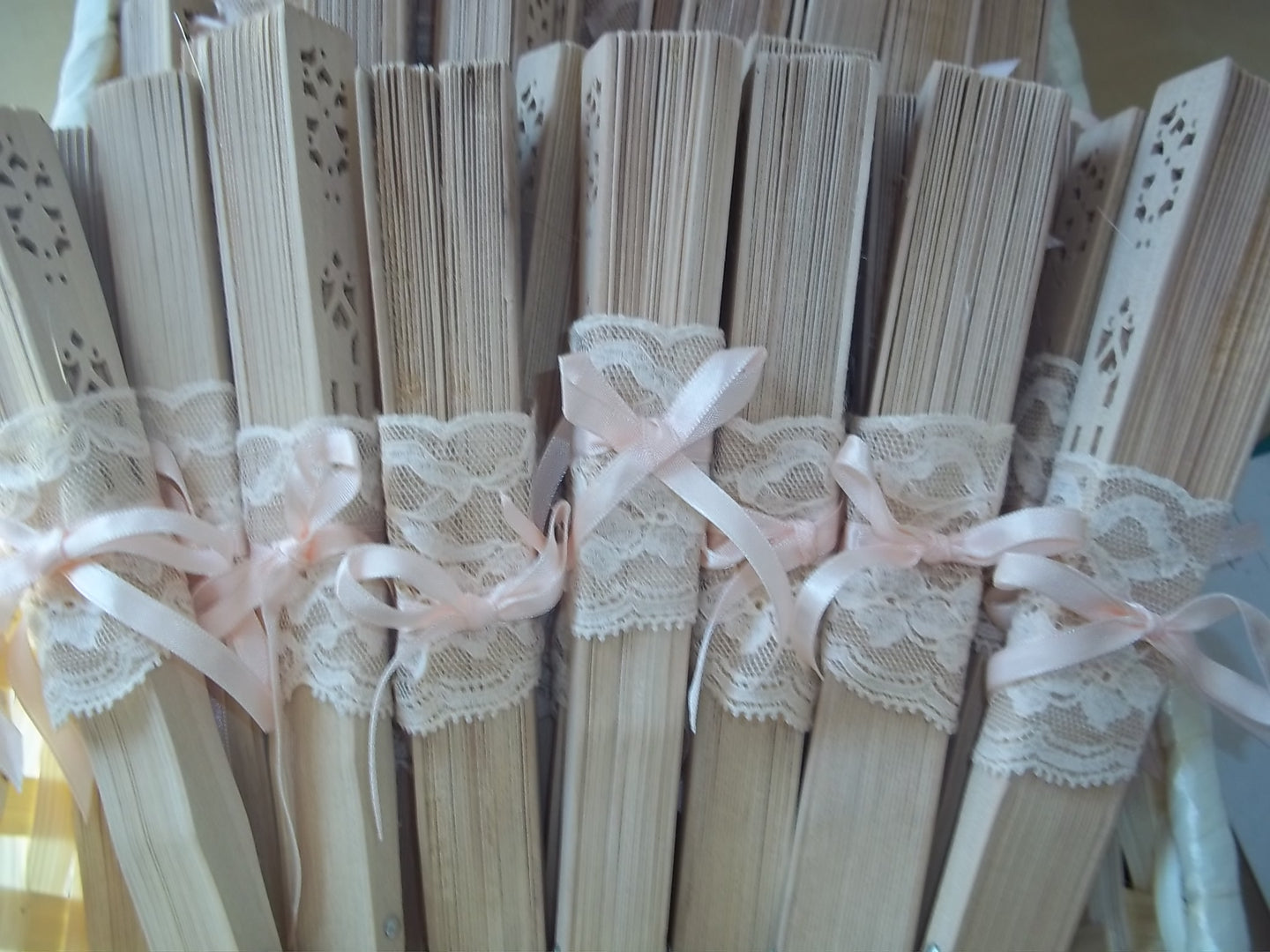 36 Pieces Chinese Wooden Fan