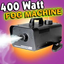 Fog Machine 400 Watts with fog machine fluid 5 litre , 250 ML