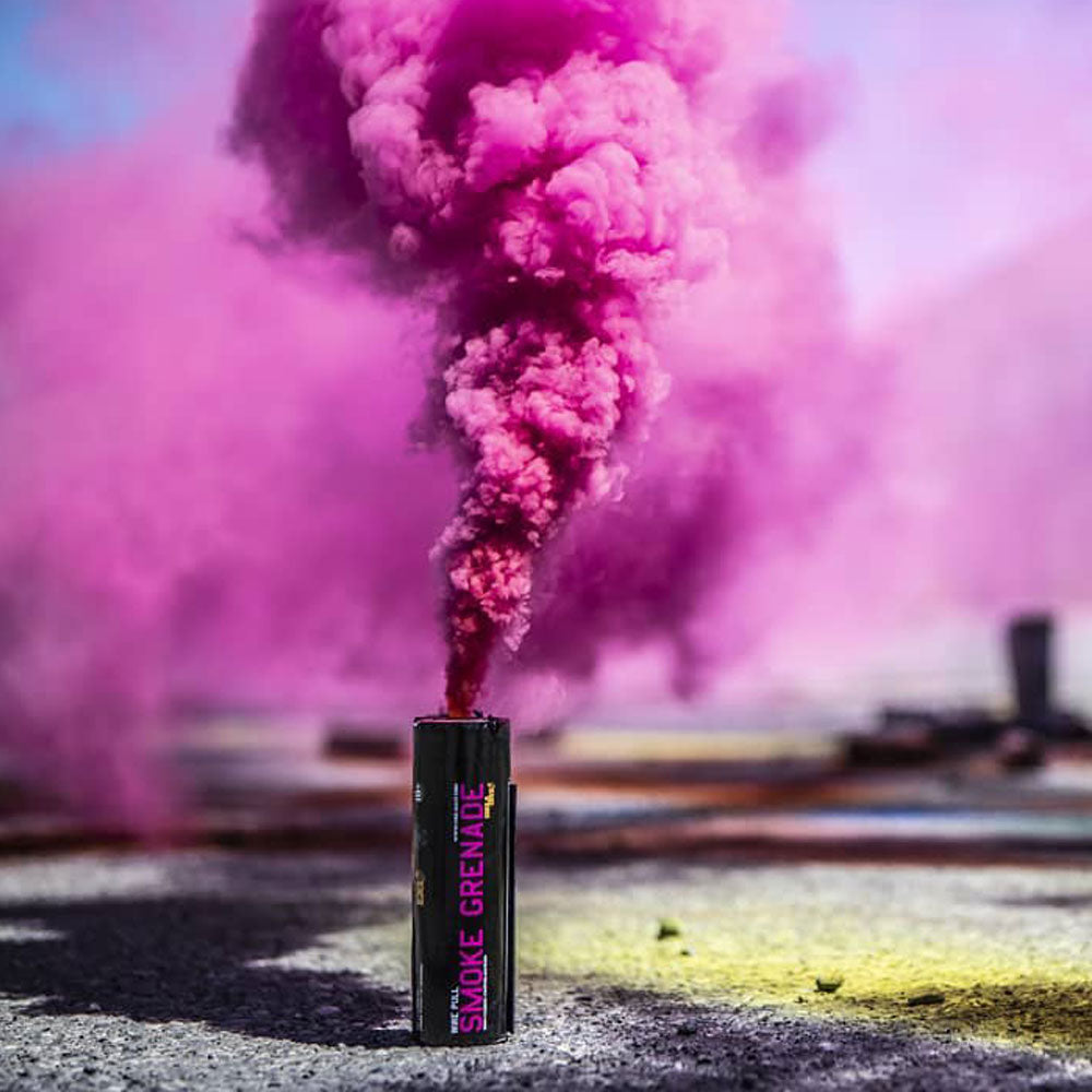 Pink Smoke Bomb - Baby Gender Reveal Smoke Bombs