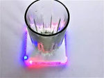Flashing Cup Coasters for Parties (12 Pieces)