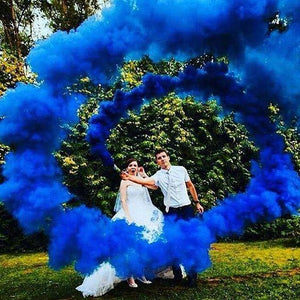 Gender Reveal Smoke Grenade Blue (3 Pack)