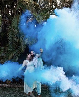 Gender Reveal Smoke Grenade Blue (3 Pack)