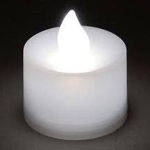 Romantic LED candle - White light (24 Pieces)