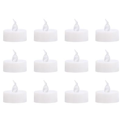 Romantic LED candle - White light (24 Pieces)