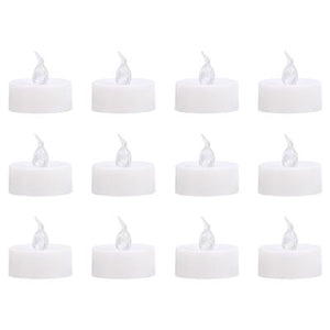 Romantic LED candle - White light (24 Pieces)
