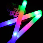19 inches Light Up Foam Baton (12 Pieces)