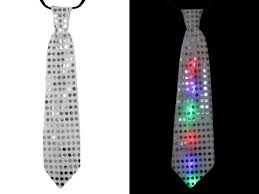 Silver Flashing Tie (6 Pieces)