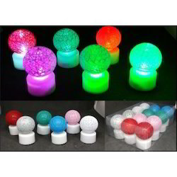 LED Dome Shaped Tea Lights Multiple colours (24 Pieces)