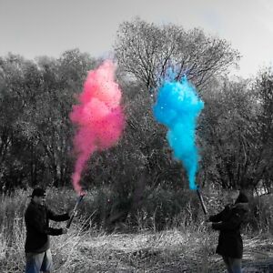 Gender Reveal Smoke Grenade Blue (3 Pack)